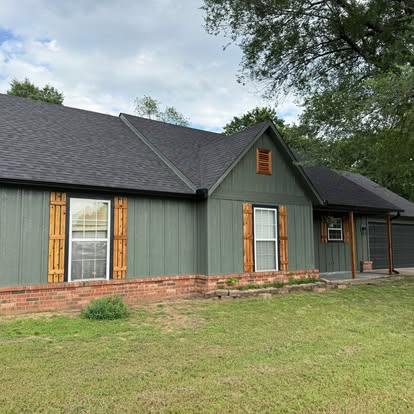 Board-and-batten remodel